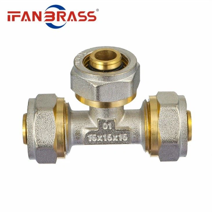 Brass Tee Fitting