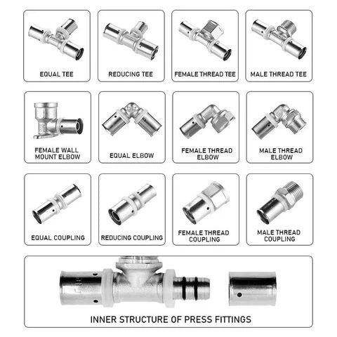 Brass Press Fitting